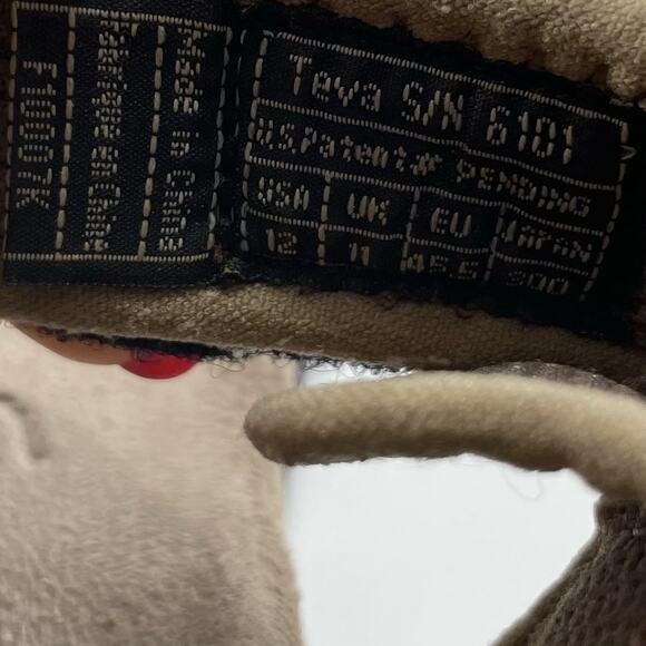 Teva Fossil Canyon Hiking Leather Active Sandals Brown Leather 6101 Mens Size 12 - Picture 9 of 9